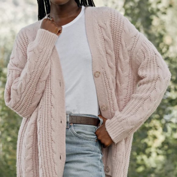 Jenni Kayne Cable Cocoon Cardigan - Picture 1 of 8